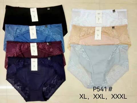Majtki damskie P541 Mix kolor XL-3XL