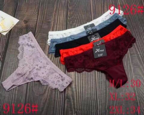 Majtki damskie 9126 Mix kolor M-2XL