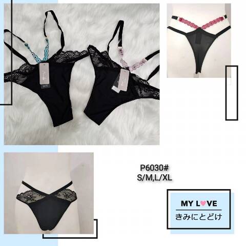 Stringi damskie P6030 1 kolor S/M-L/XL 1