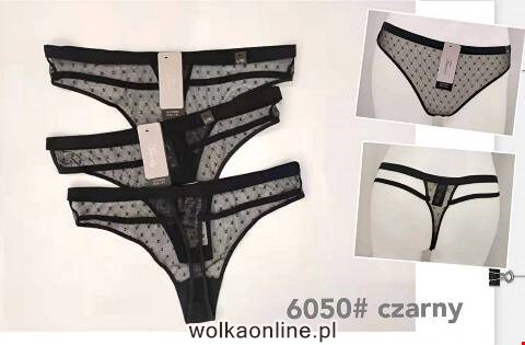 Stringi damskie 6050 1 kolor M-2XL