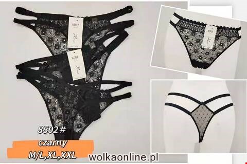 Stringi damskie 8502 1 kolor M-2XL