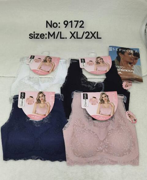 Topy damskie 9172 Mix kolor M-2XL