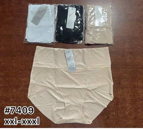 Majtki damskie 7409 Mix kolor 2XL-3XL