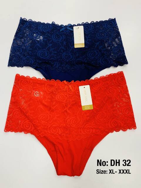 Majtki damskie DH32 Mix kolor XL-3XL 1