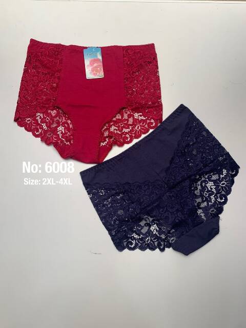 Majtki damskie 6008 Mix kolor 2XL-4XL 1