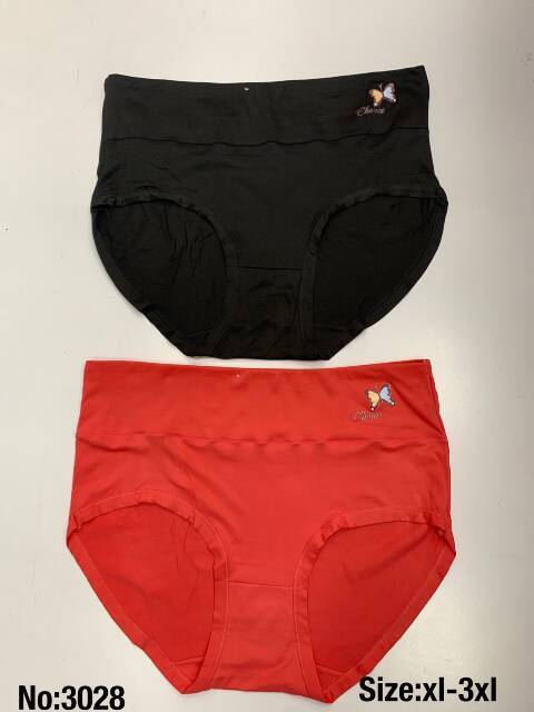 Majtki damskie 3028 Mix kolor XL-3XL 1