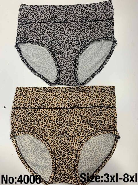 Majtki damskie 4006 Mix kolor 3XL-8XL 1