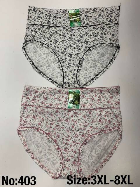 Majtki damskie 403 Mix kolor 3XL-8XL