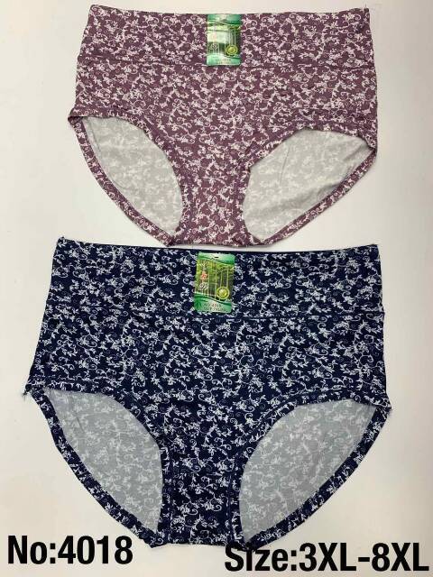 Majtki damskie 4018 Mix kolor 3XL-8XL 1