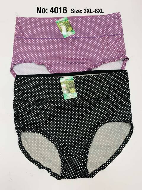 Majtki damskie 4016 Mix kolor 3XL-8XL 1