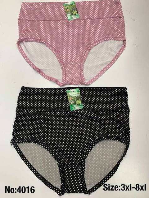 Majtki damskie 4016 Mix kolor 3XL-8XL