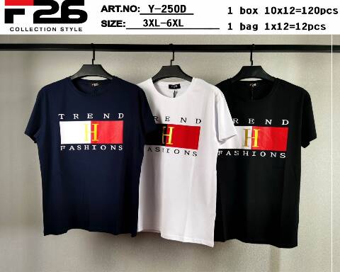 Bluzka męskie Y-250D Mix kolor 3XL-6XL 1