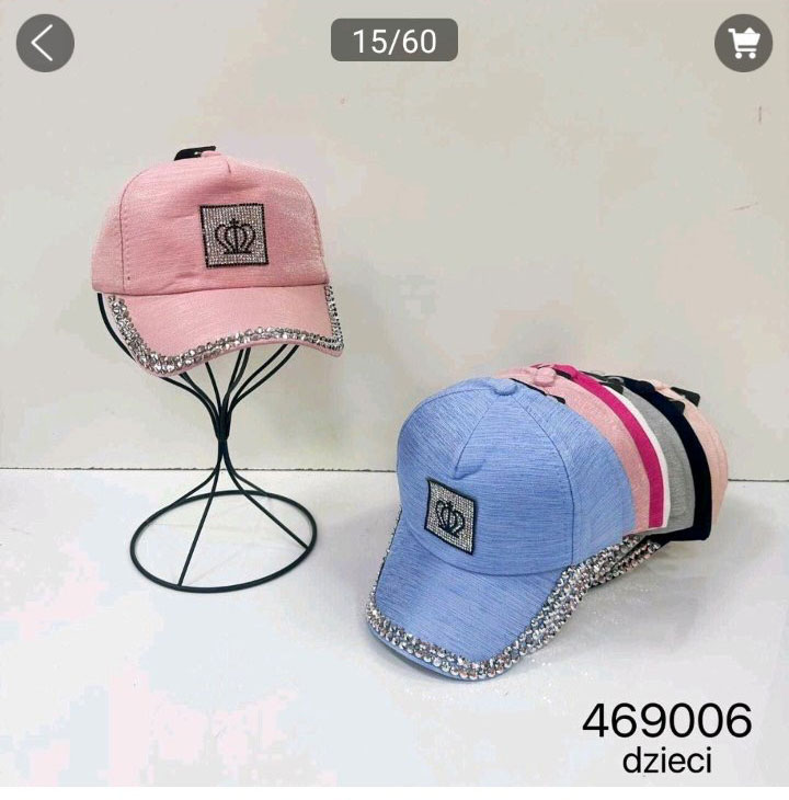 Czapki dziecięce 469006 Mix KOLOR Standard