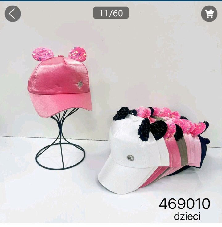 Czapki dziecięce 469010 Mix KOLOR Standard
