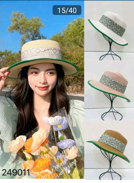 Kapelusze damskie 249011 Mix kolor Standard