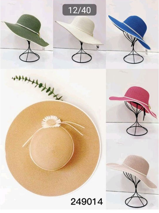 Kapelusze damskie 249014 Mix kolor Standard