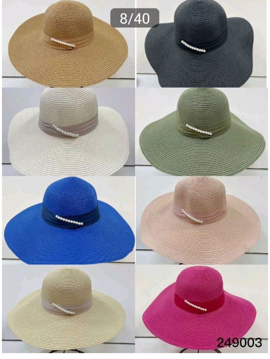 Kapelusze damskie 249003 Mix kolor Standard