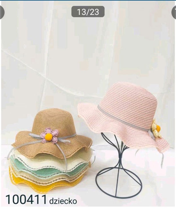 Kapelusze dziecięce 100411 Mix kolor Standard 1