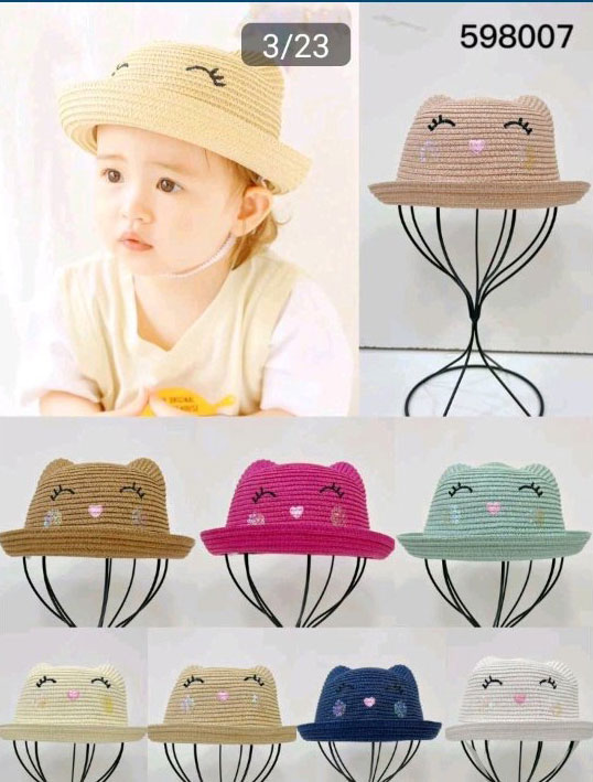 Kapelusze dziecięce 598007 Mix kolor Standard