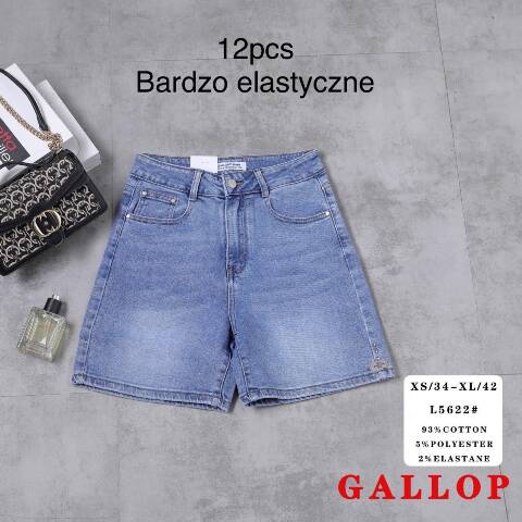 Szorty damskie L5622 1 kolor XS-XL 1