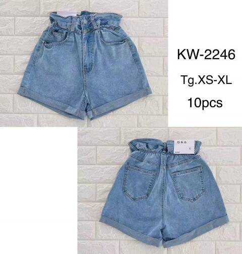 Szorty damskie KW-2246 1 kolor XS-XL 1