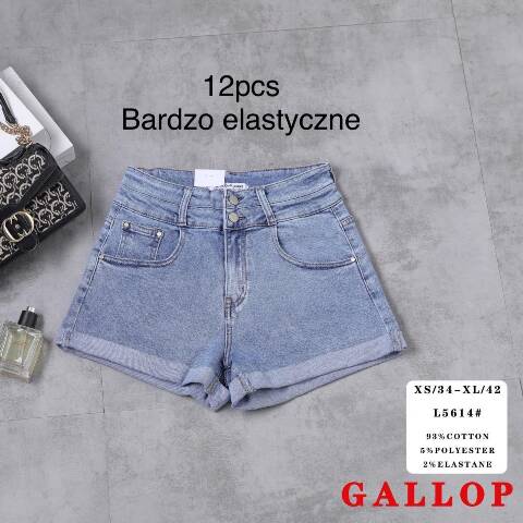 Szorty damskie L5614 1 kolor XS-XL 1