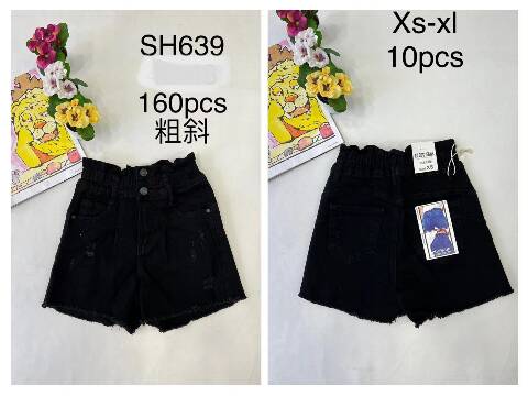 Szorty damskie SH639 1 kolor XS-XL