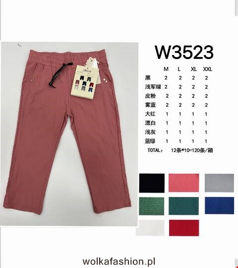 Rybaczki damskie W3523 Mix kolor M-2XL