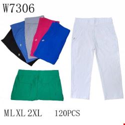 Rybaczki damskie W7306 Mix kolor M-2XL