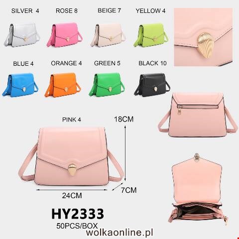 Torebka damskie HY2333 Mix kolor Standard