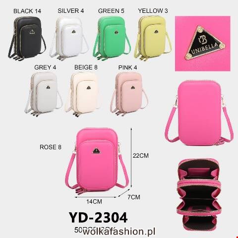 Torebka damskie YD2304 Mix kolor Standard