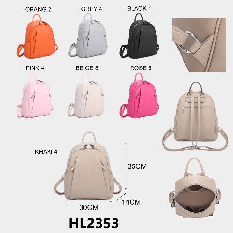  Plecak damskie HL2353 Mix kolor Standard 1