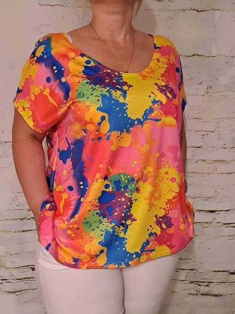 Bluzka damskie 7203 Mix kolor Standard (Towar Polskie) 1