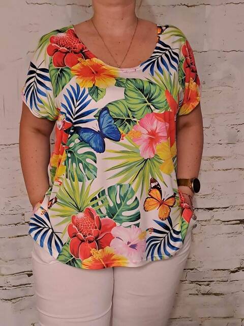 Bluzka damskie 7206 Mix kolor Standard (Towar Polskie) 1