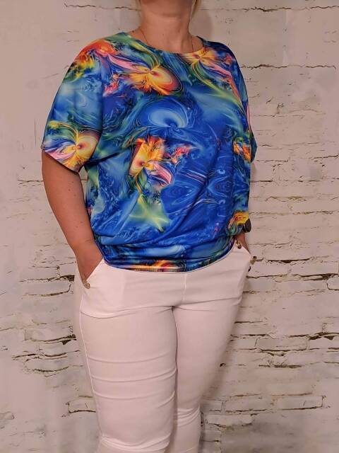 Bluzka damskie 7210 Mix kolor Standard (Towar Polskie)