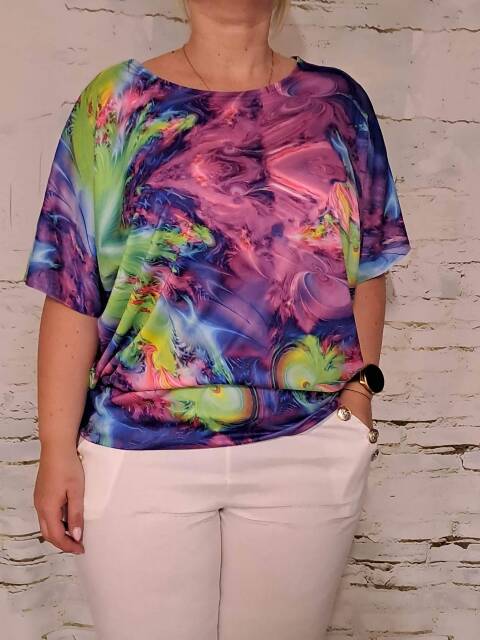 Bluzka damskie 7211 Mix kolor Standard (Towar Polskie) 1