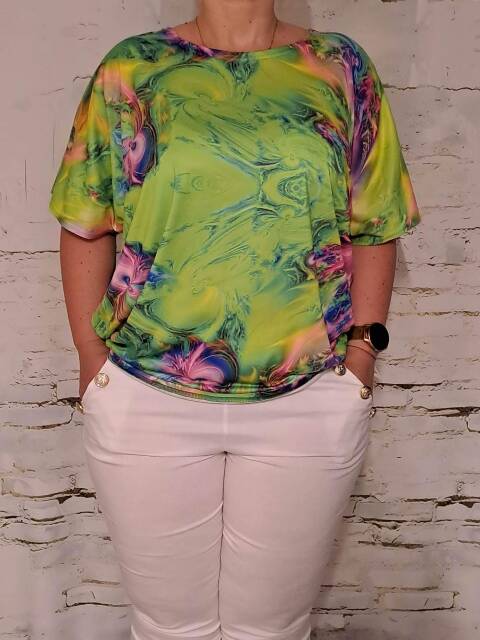 Bluzka damskie 7212 Mix kolor Standard (Towar Polskie) 1