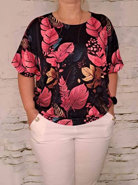 Bluzka damskie 7216 Mix kolor Standard (Towar Polskie) 1