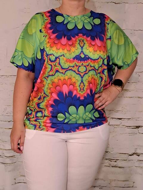 Bluzka damskie 7220 Mix kolor Standard (Towar Polskie) 1