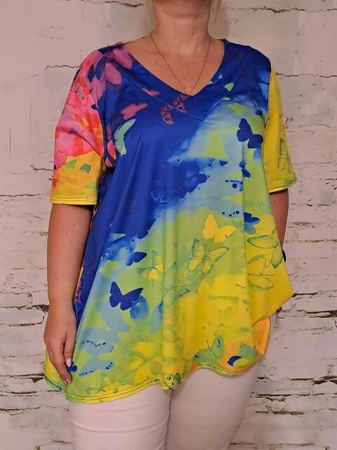 Tunika damskie 7228 Mix kolor Standard (Towar Polskie) 1