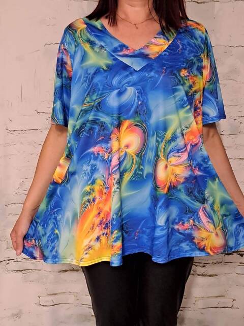 Tunika damskie 7231 Mix kolor Standard (Towar Polskie) 1