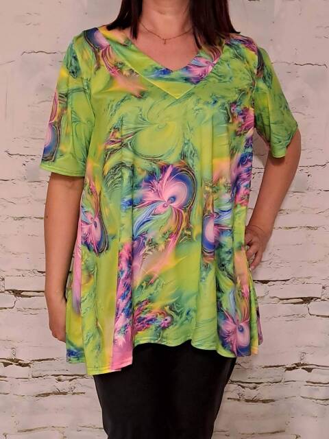 Tunika damskie 7232 Mix kolor Standard (Towar Polskie) 1