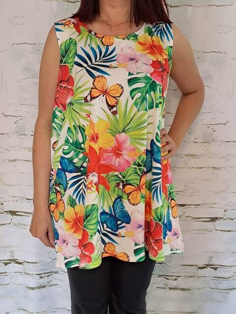 Tunika damskie 7236 Mix kolor Standard (Towar Polskie) 1