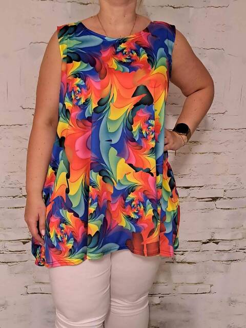 Tunika damskie 7237 Mix kolor Standard (Towar Polskie) 1