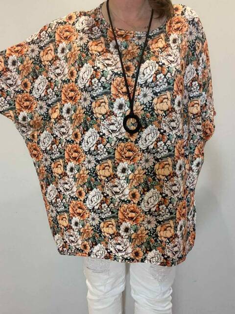 Tunika damskie 7248 Mix kolor Standard (Towar Polskie)