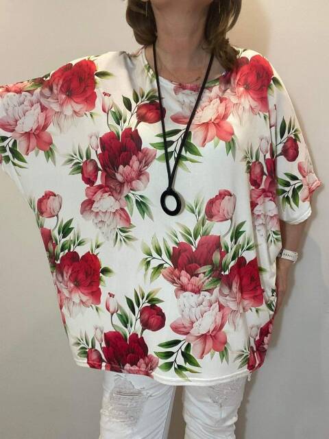 Tunika damskie 7250 Mix kolor Standard (Towar Polskie)