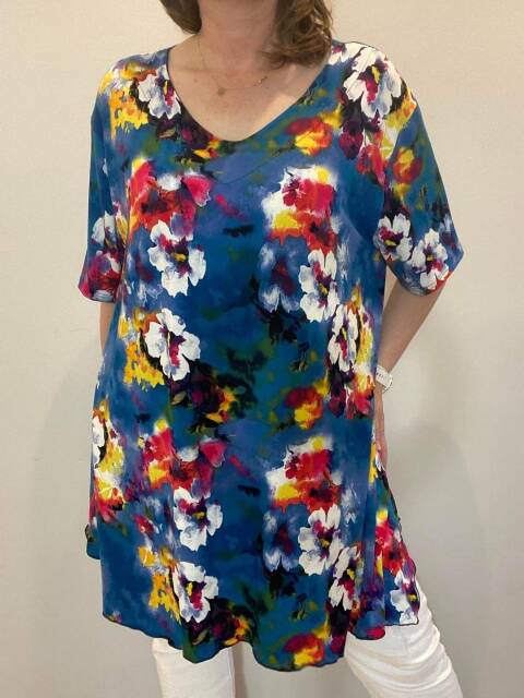 Tunika damskie 7254 Mix kolor Standard (Towar Polskie) 1