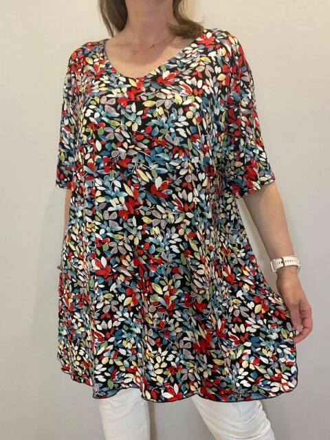 Tunika damskie 7259 Mix kolor Standard (Towar Polskie) 1