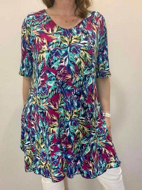 Tunika damskie 7261 Mix kolor Standard (Towar Polskie) 1