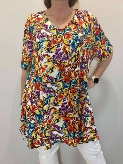 Tunika damskie 7265 Mix kolor Standard (Towar Polskie) 1